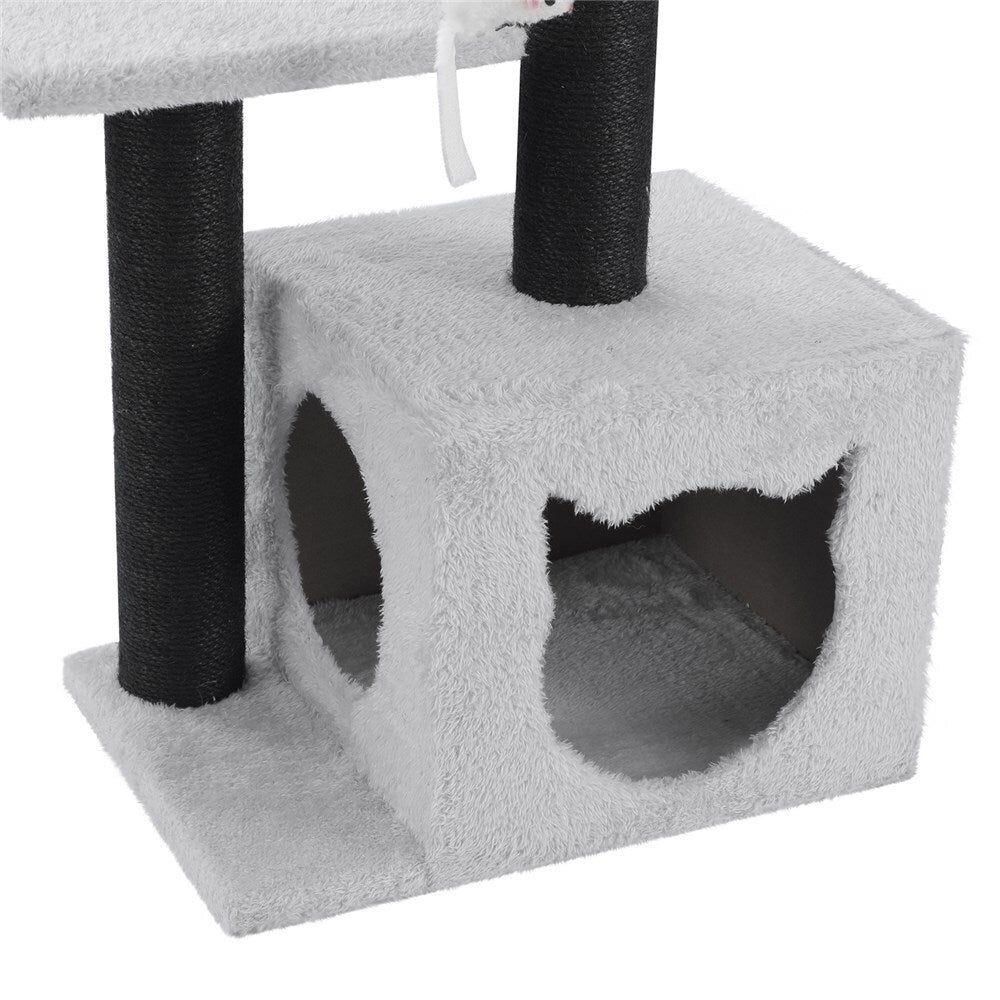 33125-paws-claws-63cm-catsby-cat-double-platform-hideaway-tower-assorted