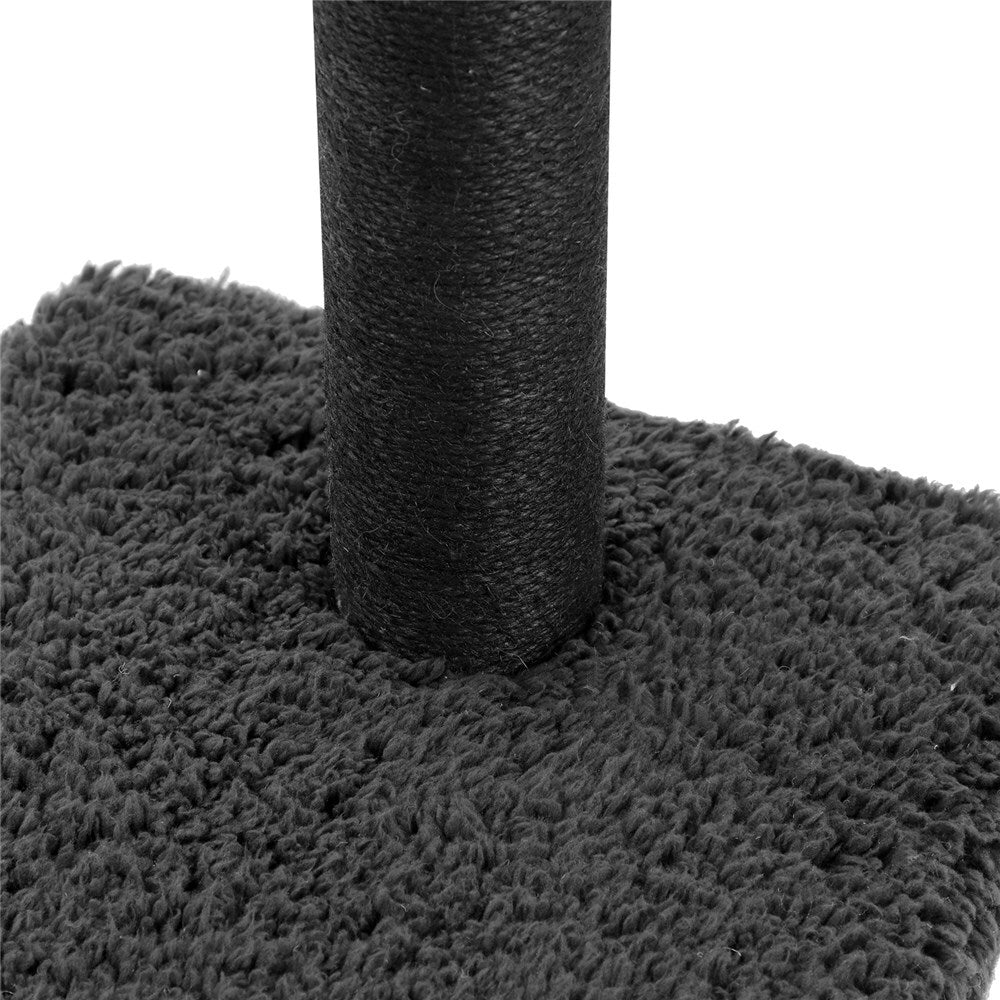 33132-paws-claws-catsby-65cm-sherpa-cat-scratching-post-w-toy-assorted