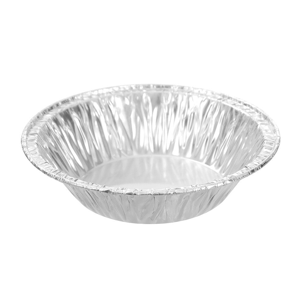 34146-12pk-lemon-lime-round-13cm-foil-pie-tray-silver