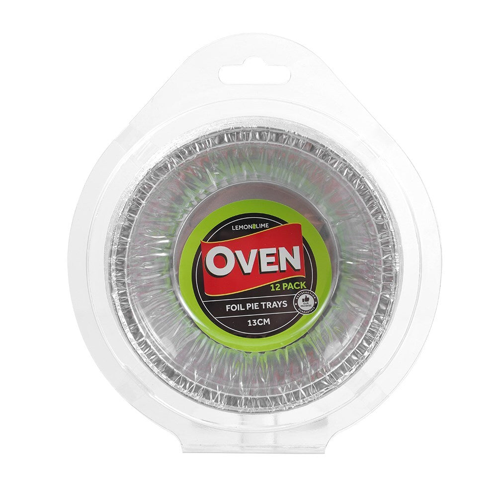 34146-12pk-lemon-lime-round-13cm-foil-pie-tray-silver