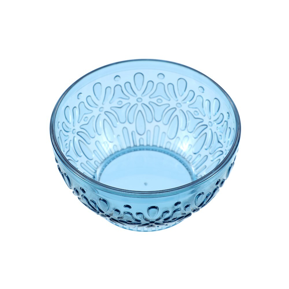 34795-lemon-lime-floral-deco-11-5cm-serving-plastic-bowl-assorted