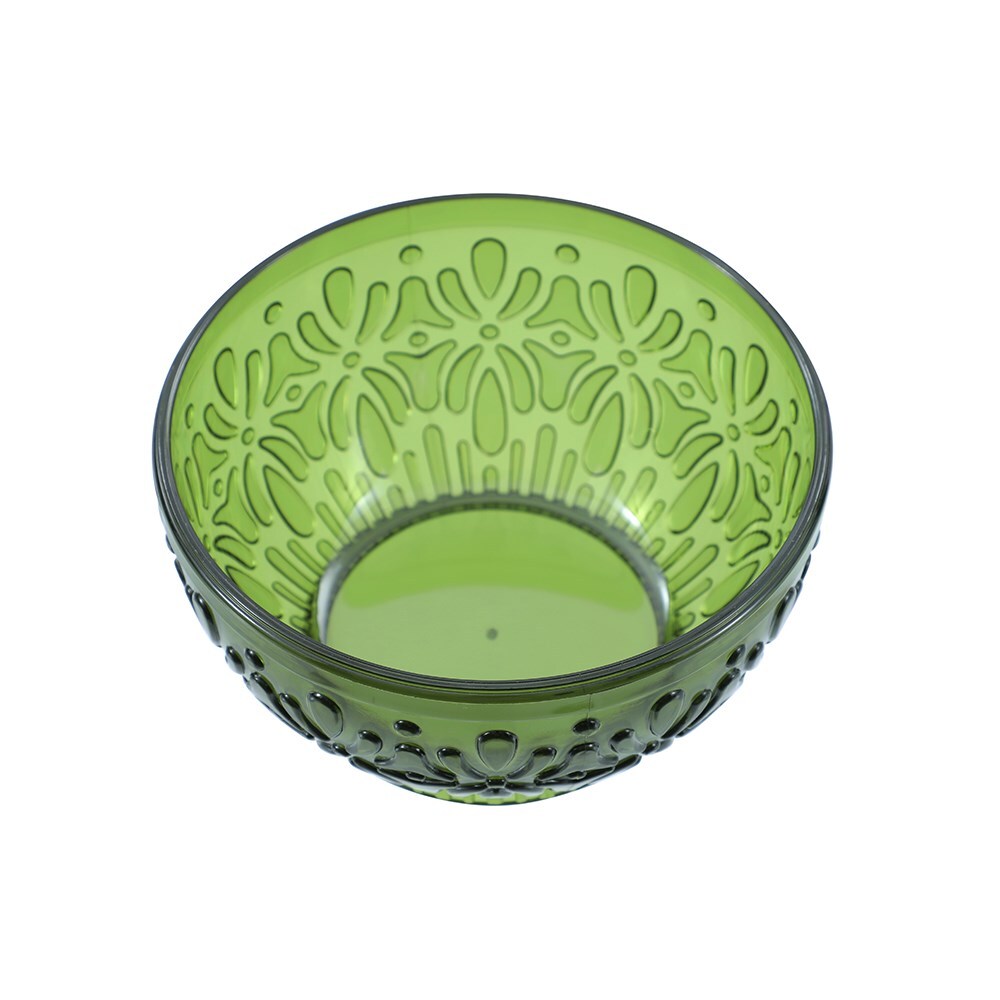 34795-lemon-lime-floral-deco-11-5cm-serving-plastic-bowl-assorted