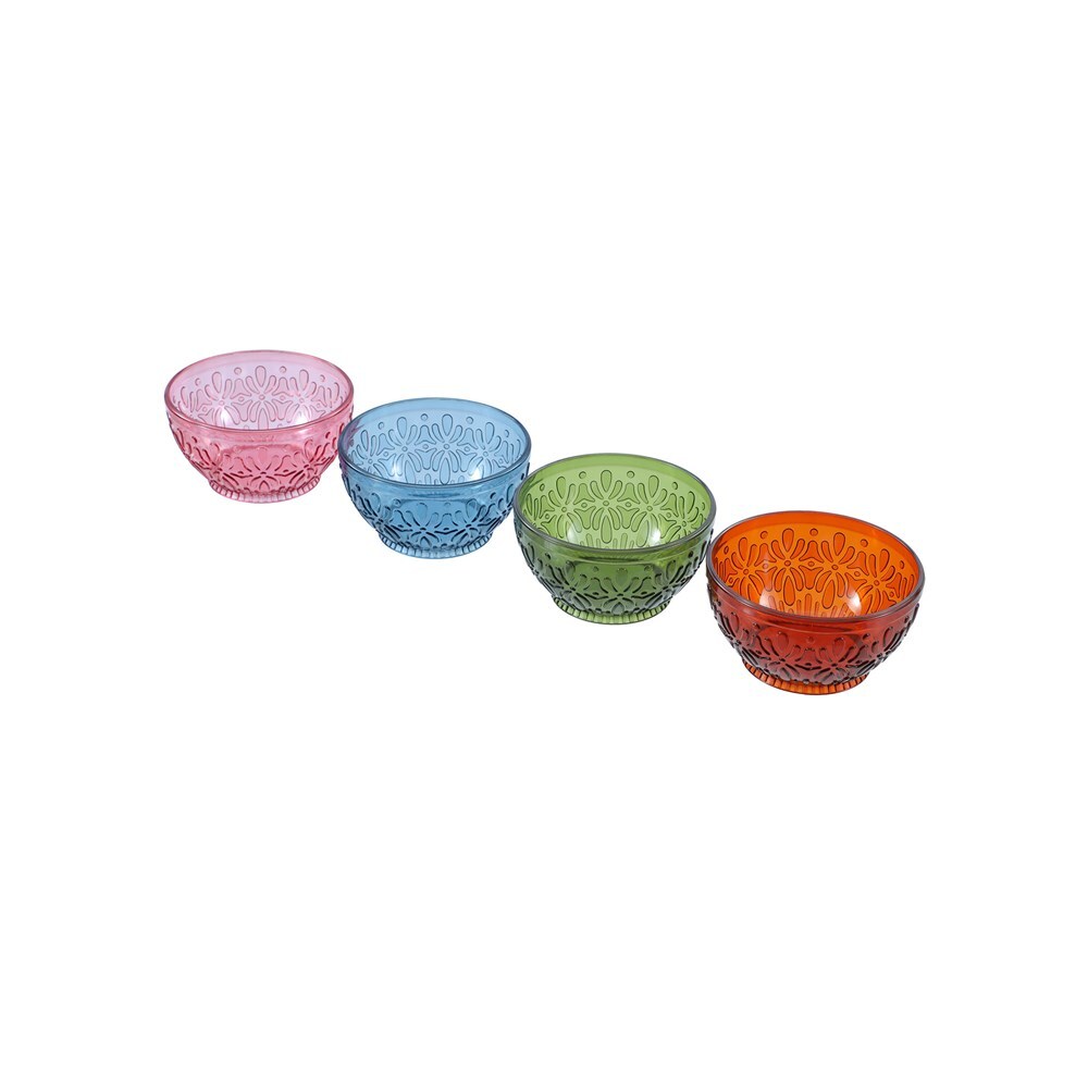 34795-lemon-lime-floral-deco-11-5cm-serving-plastic-bowl-assorted