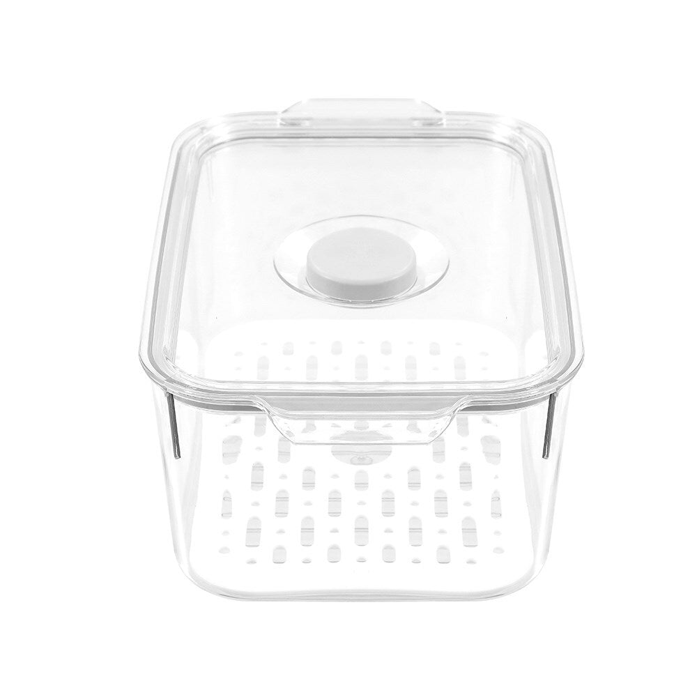 34818-boxsweden-crystal-2-4l-23-5cm-green-saver-fresh-storer-container-clear