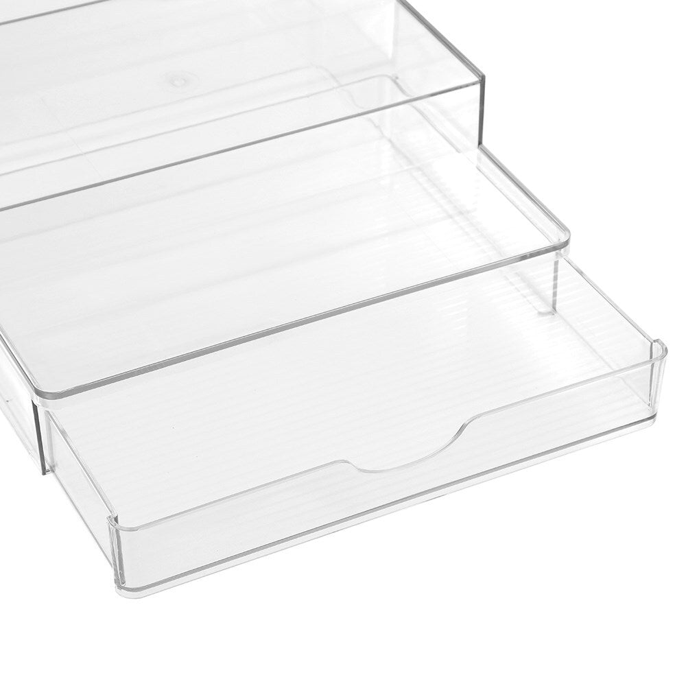 35921-boxsweden-26-5cm-crystal-3-tier-shelf-organiser-drawer-clear