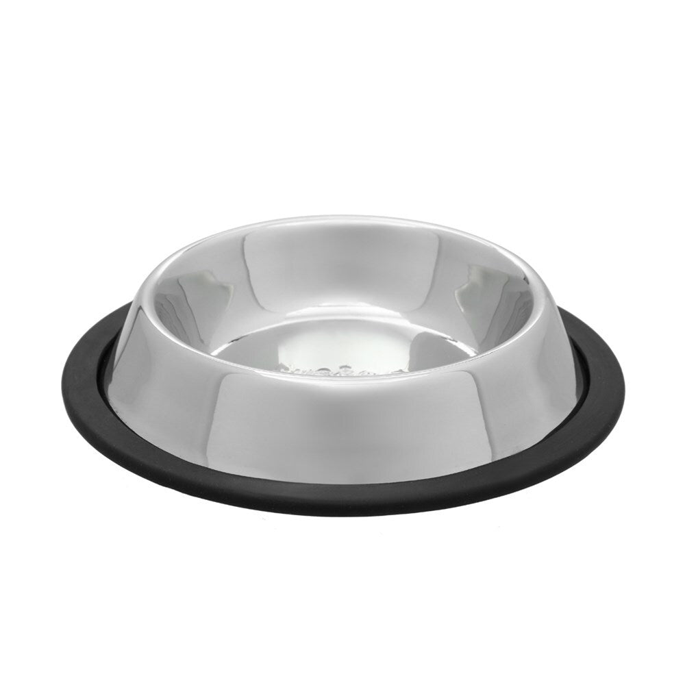 42274-paws-claws-stainless-steel-pet-bowl-black-anti-skid-180ml