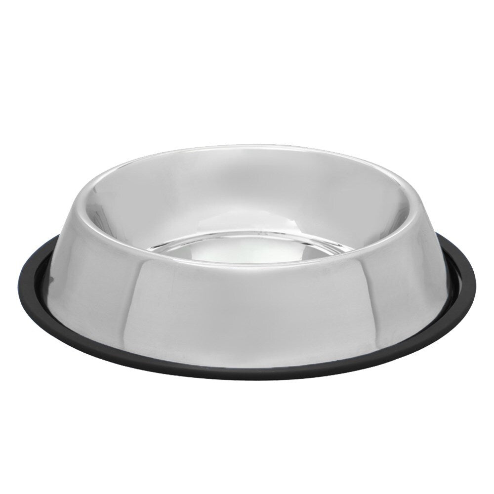 42328-paws-claws-2l-stainless-steel-pet-bowl-black