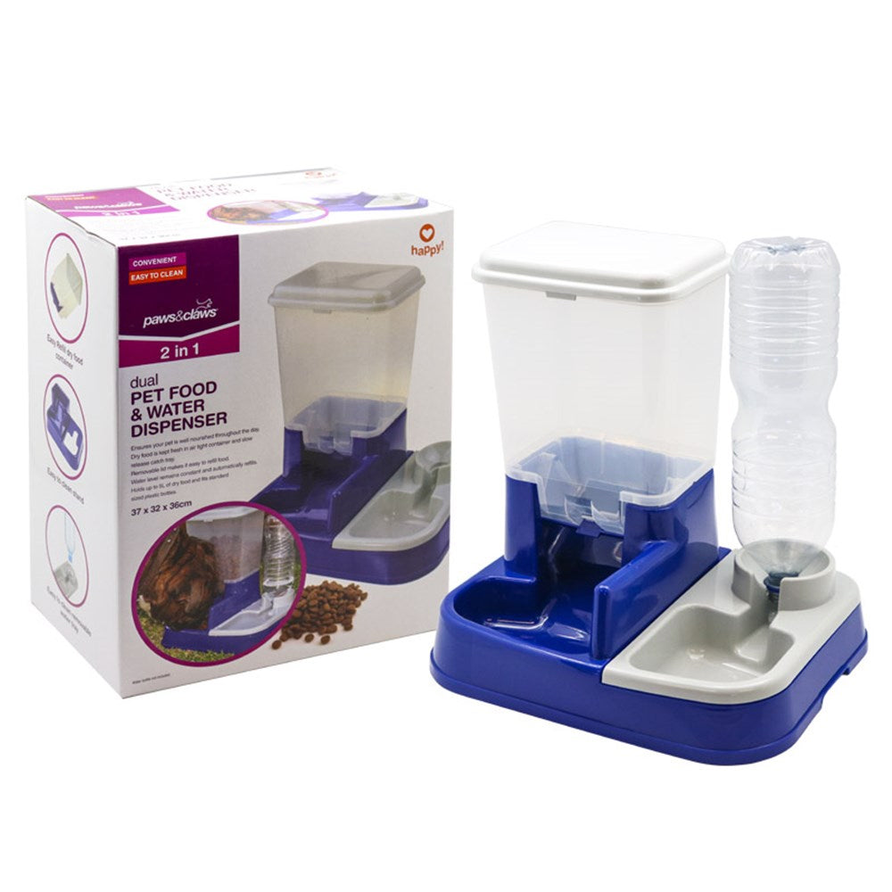 43202-paws-claws-dual-pet-food-and-water-dispenser