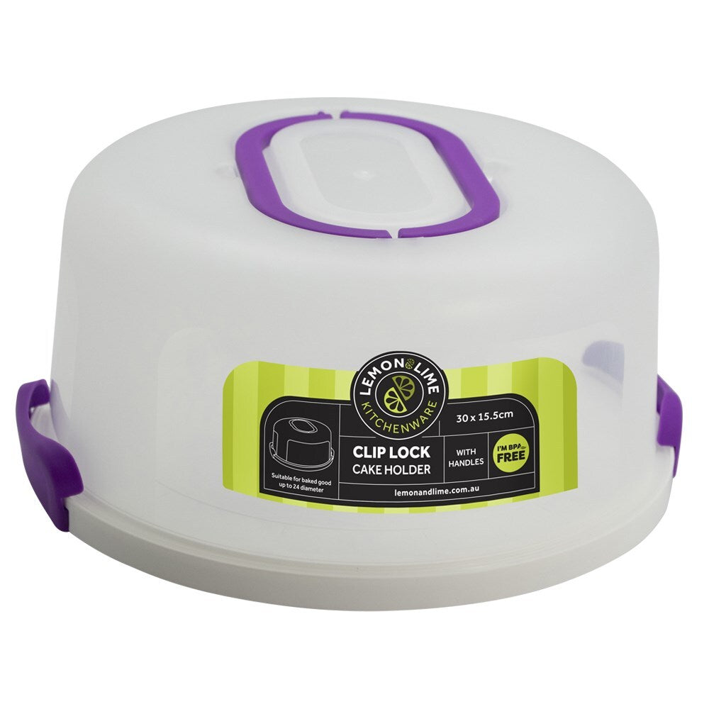 43448-lemon-lime-30cm-round-cake-holder-assorted-colours