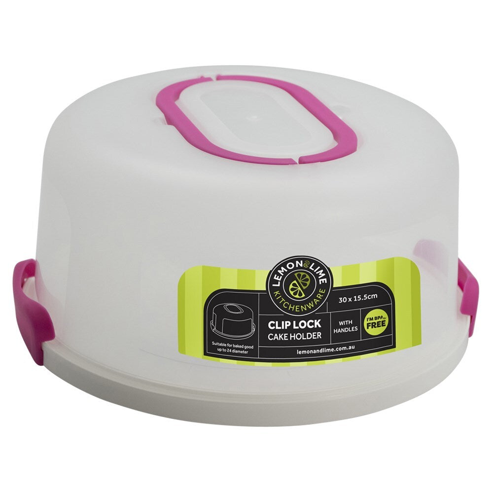 43448-lemon-lime-30cm-round-cake-holder-assorted-colours