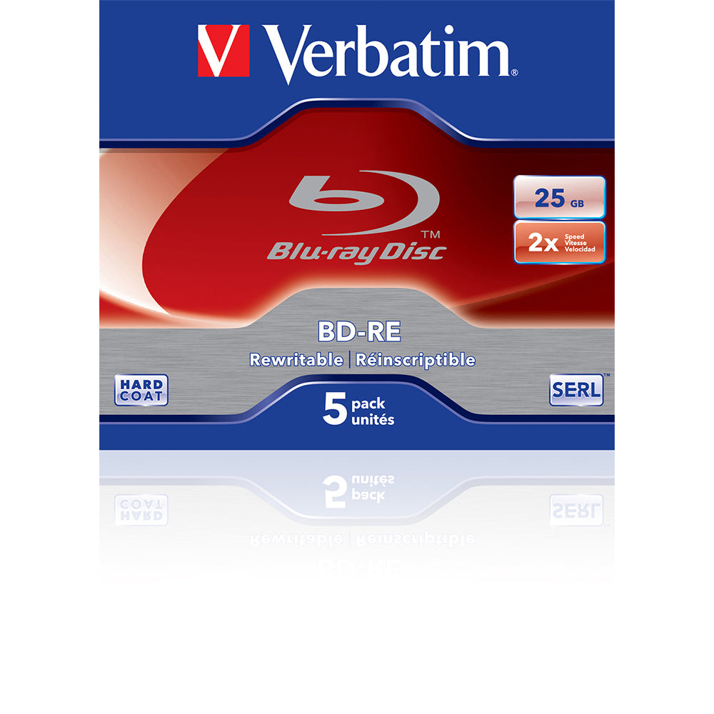 43615-5pk-verbatim-bd-re-25gb-2x-speed-rewritable-blank-disc-w-jewel-case