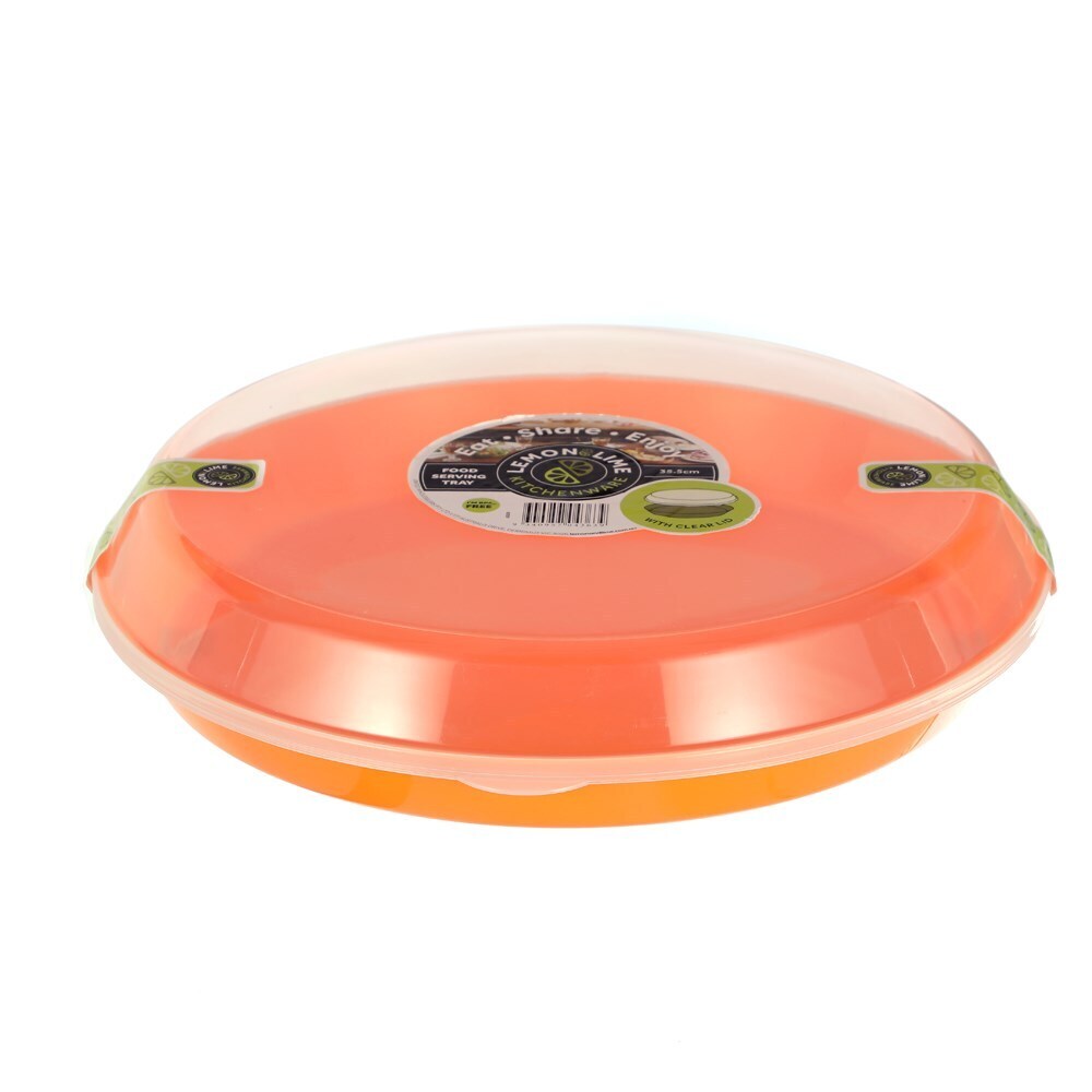43639-lemon-lime-food-serving-tray-clear-lid-35-5cm-assorted