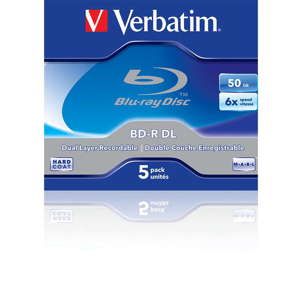 43748-5pk-verbatim-bd-r-dual-layer-50gb-6x-speed-blank-disc-w-jewel-case