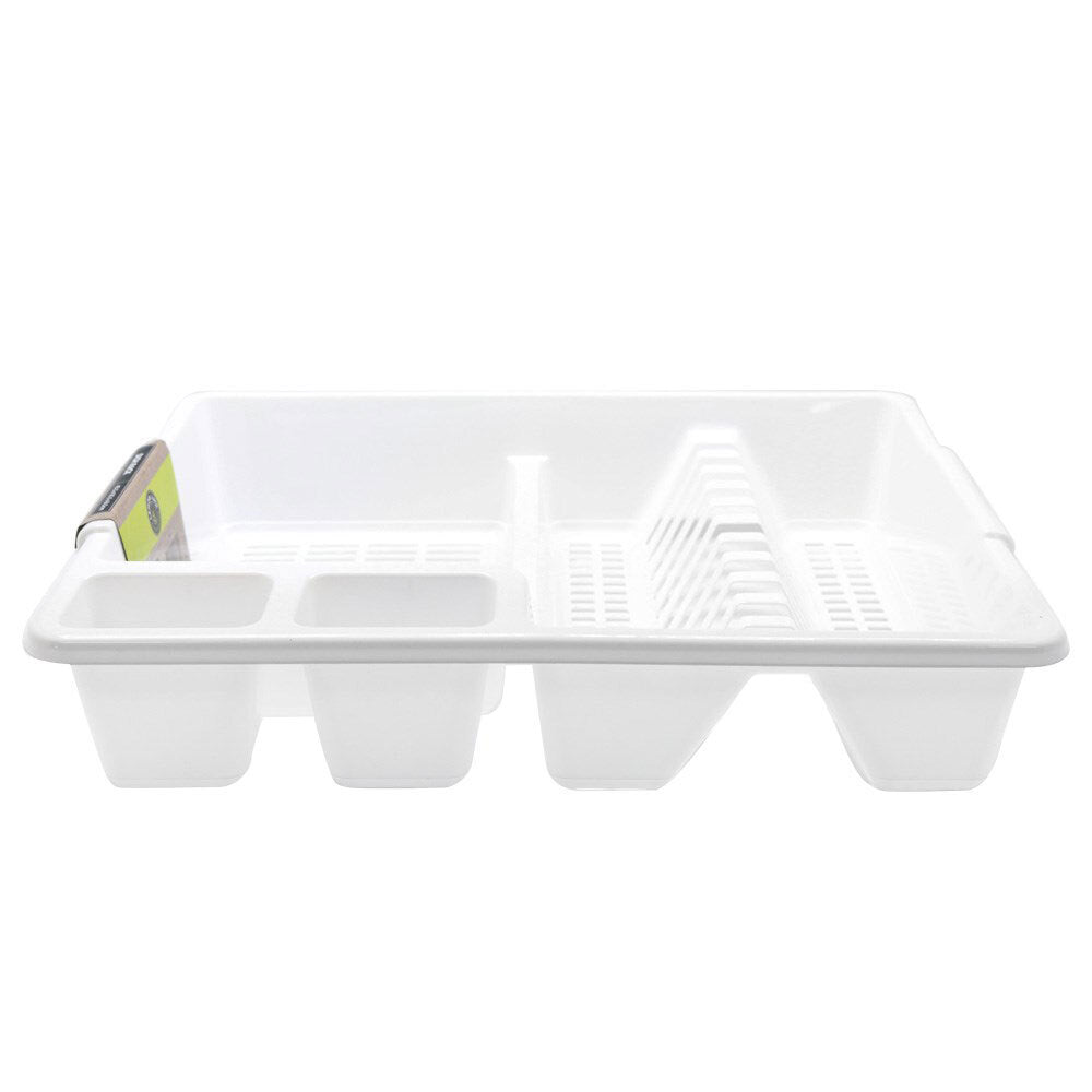 46258-lemon-lime-45-x-36cm-dish-rack-white