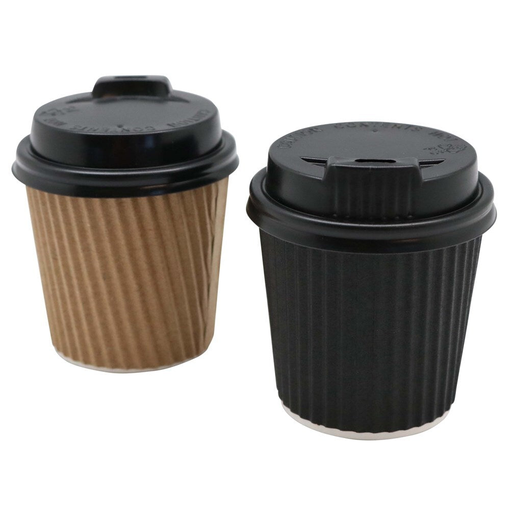 48061-15pk-lemon-and-lime-120ml-ripple-wall-coffee-cup-w-lid-assorted