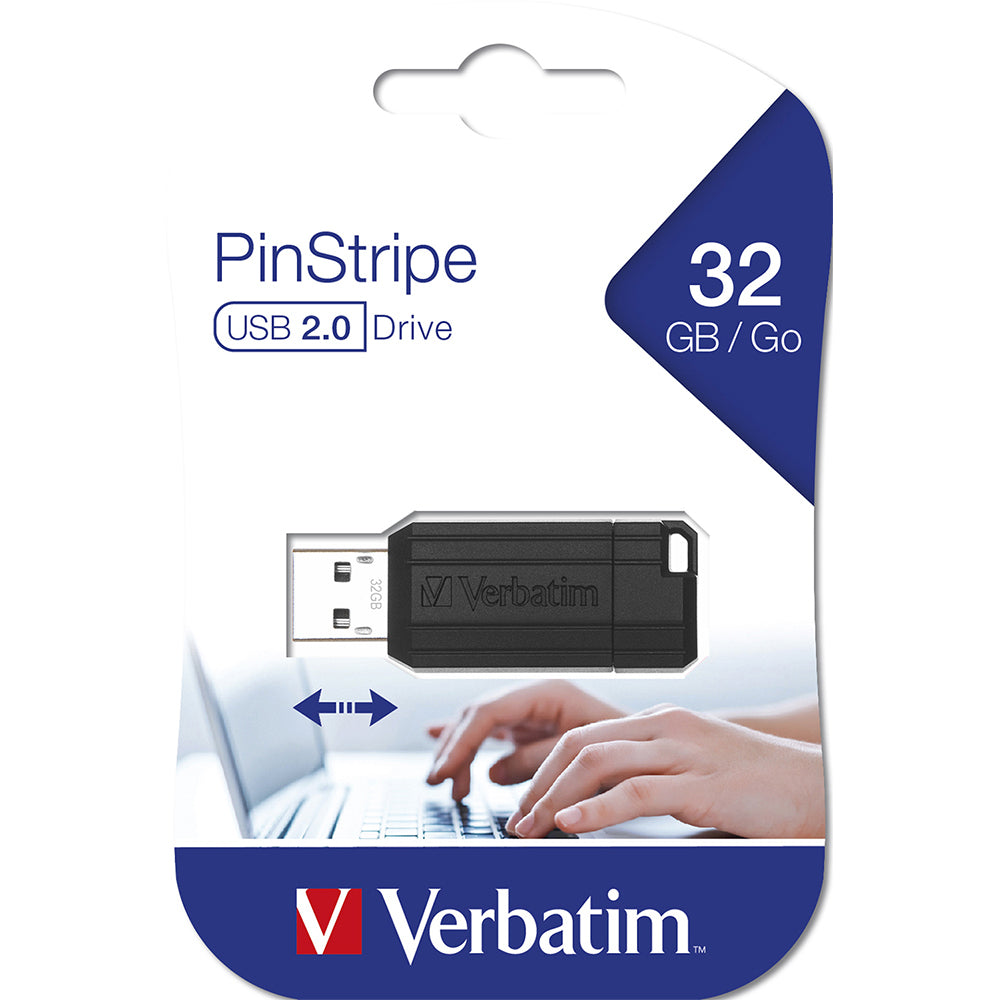 49064-verbatim-storengo-pinstripe-32gb-usb-drive-black