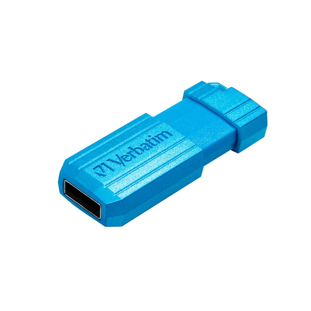 49068-verbatim-storengo-pinstripe-16gb-usb-drive-caribbean-blue