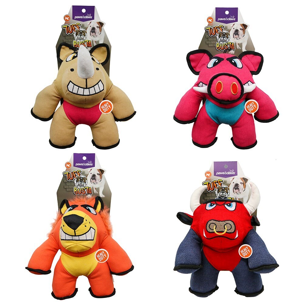 49488-paws-claws-tuff-busta-pet-toy-26cm-assorted
