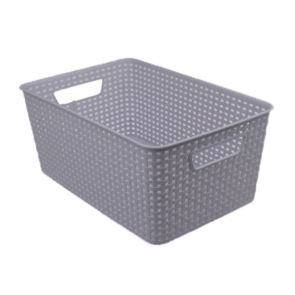 61008-boxsweden-woven-pattern-basket-26x39x16-5cm-assorted