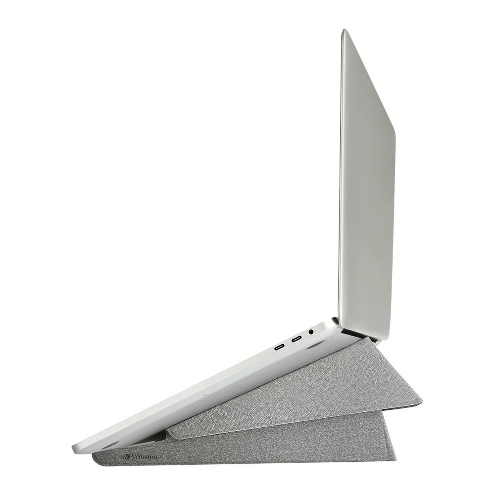 66378-verbatim-3-level-teired-adjustable-laptop-rasied-desk-stand-grey