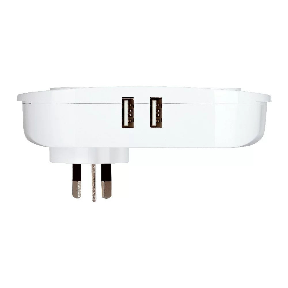 66595-verbatim-au-nz-dual-usb-surge-protected-double-adaptor