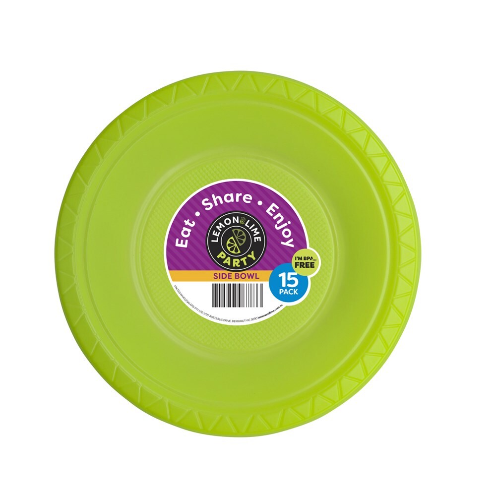 68038-15pk-lemon-lime-party-side-bowl-green-colour-17cm
