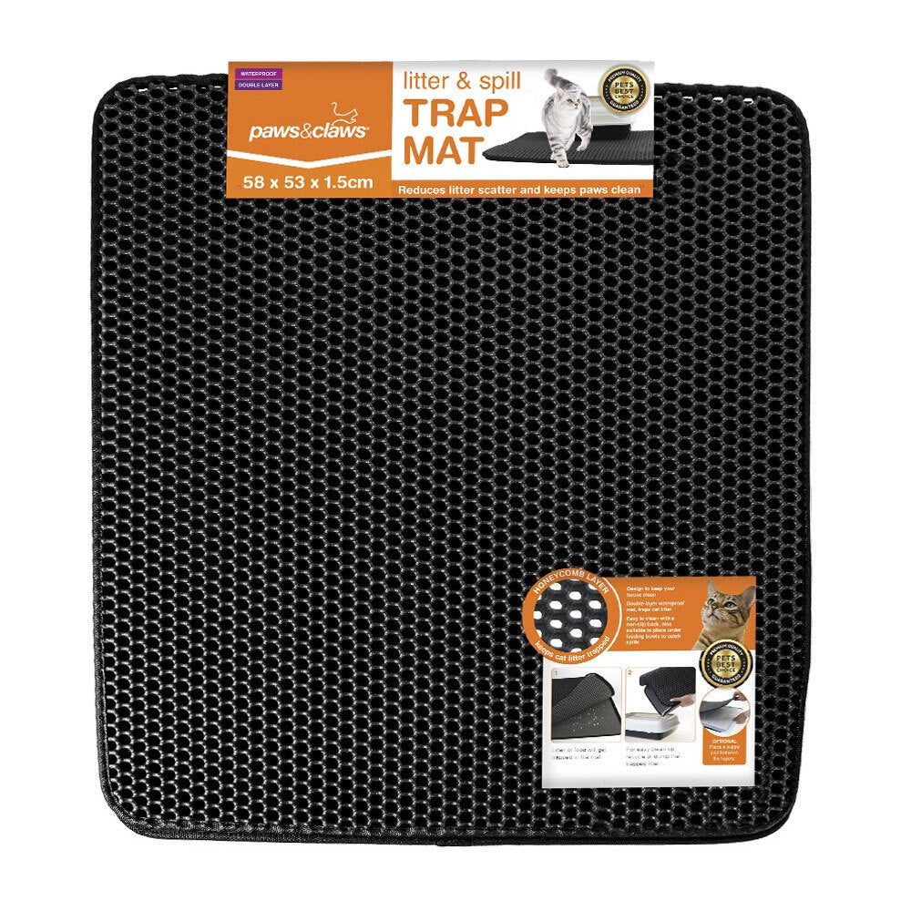 68281-paws-claws-dual-layer-cat-litter-trap-mat