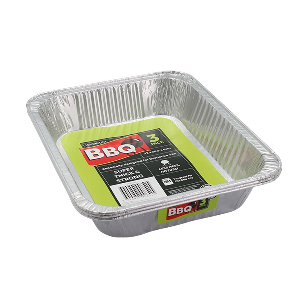 68458-3pk-lemon-lime-foil-tray-rect-pdq-32x26-5x6cm-shelf-ready-pdq