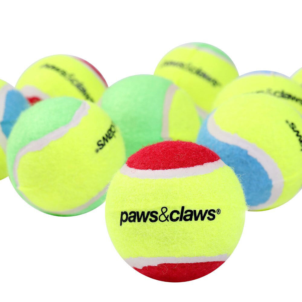 70062-8pk-paws-claws-6cm-tennis-balls-assorted