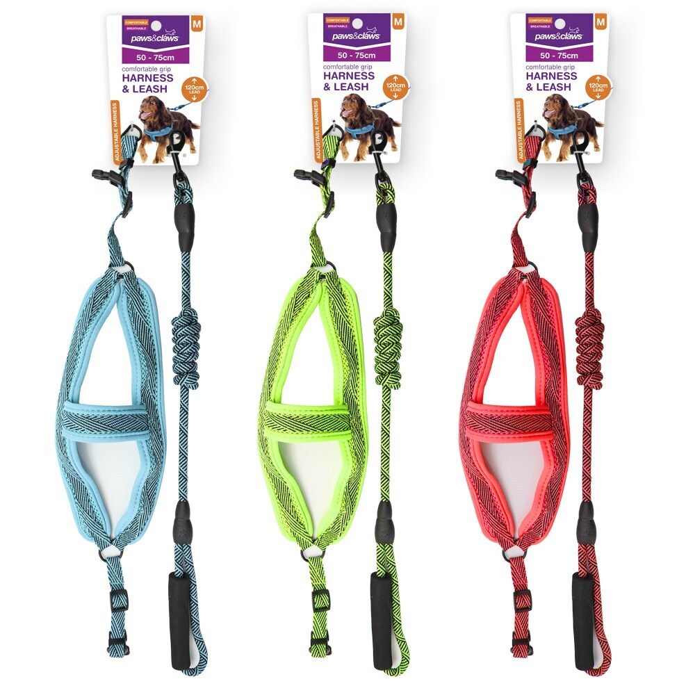 70345-paws-claws-mesh-lead-harness-2cmx120cm-50-70cm-medium