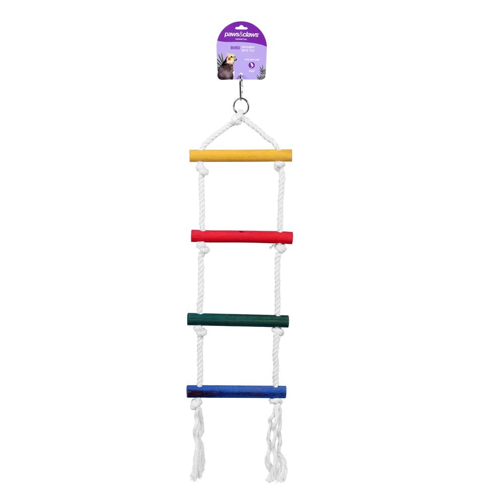 76538-paws-claws-wooden-bird-toy-34cm-assorted