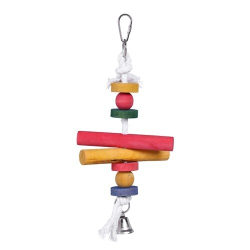 76538-paws-claws-wooden-bird-toy-34cm-assorted