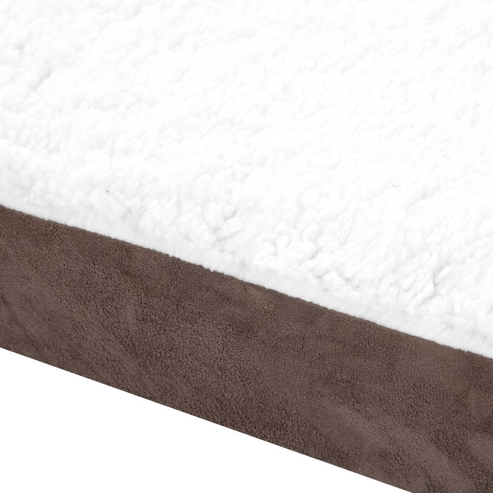 77030-paws-claws-orthopedic-suede-pet-bed-brown