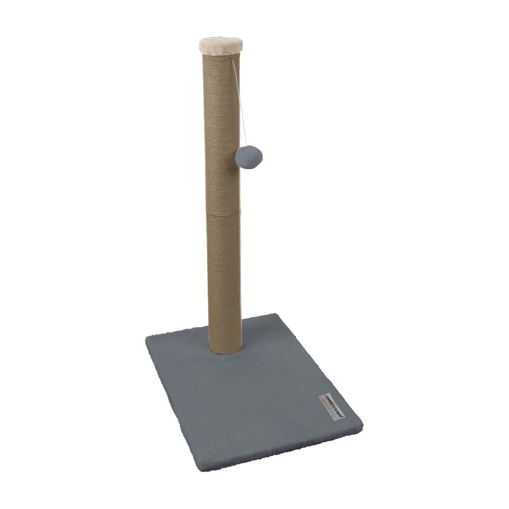 77580-paws-claws-catsby-65cm-scratching-post-w-toy-assorted