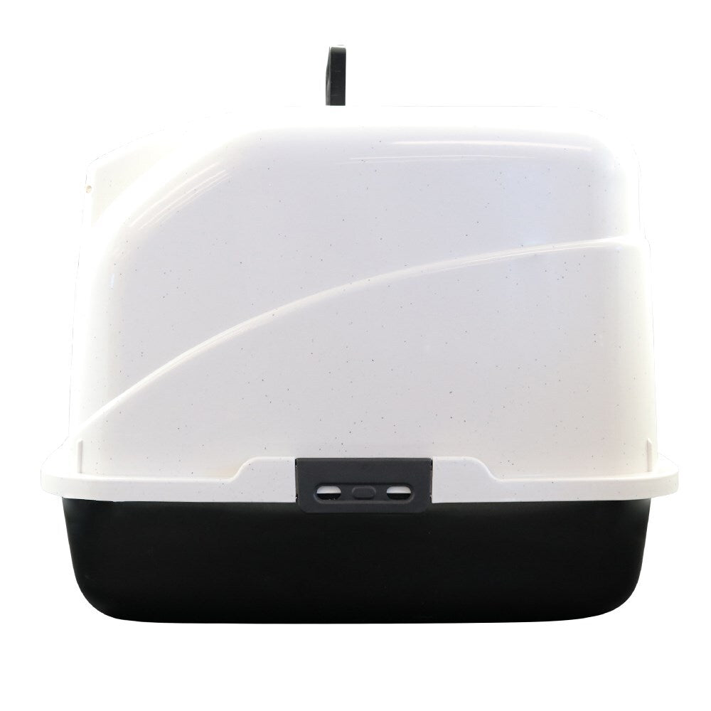 78334-paws-claws-cat-litter-50x40cm-toilet-house-w-door-white