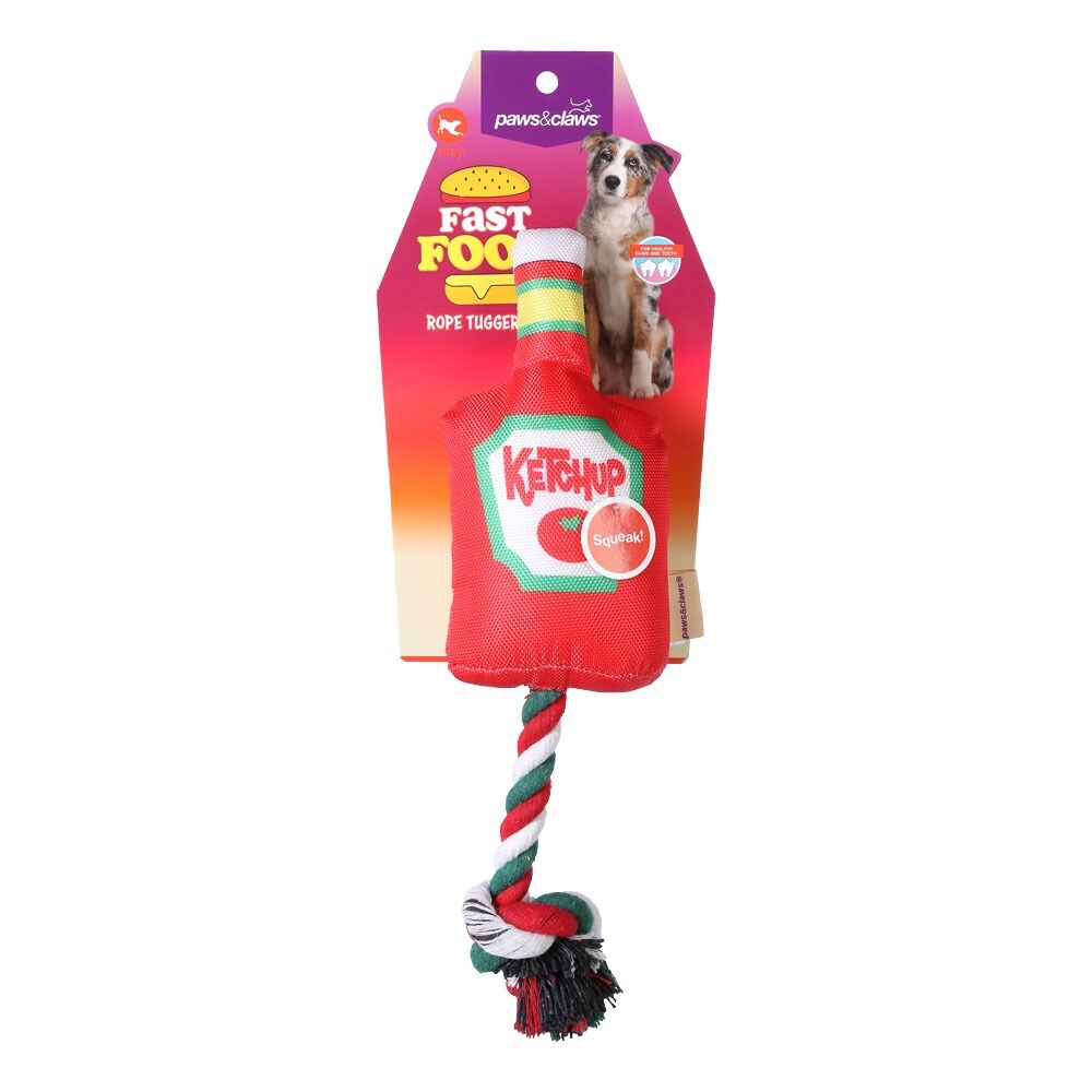 79478-paws-claws-fast-food-rope-tugger-toy-40x10cm-assorted