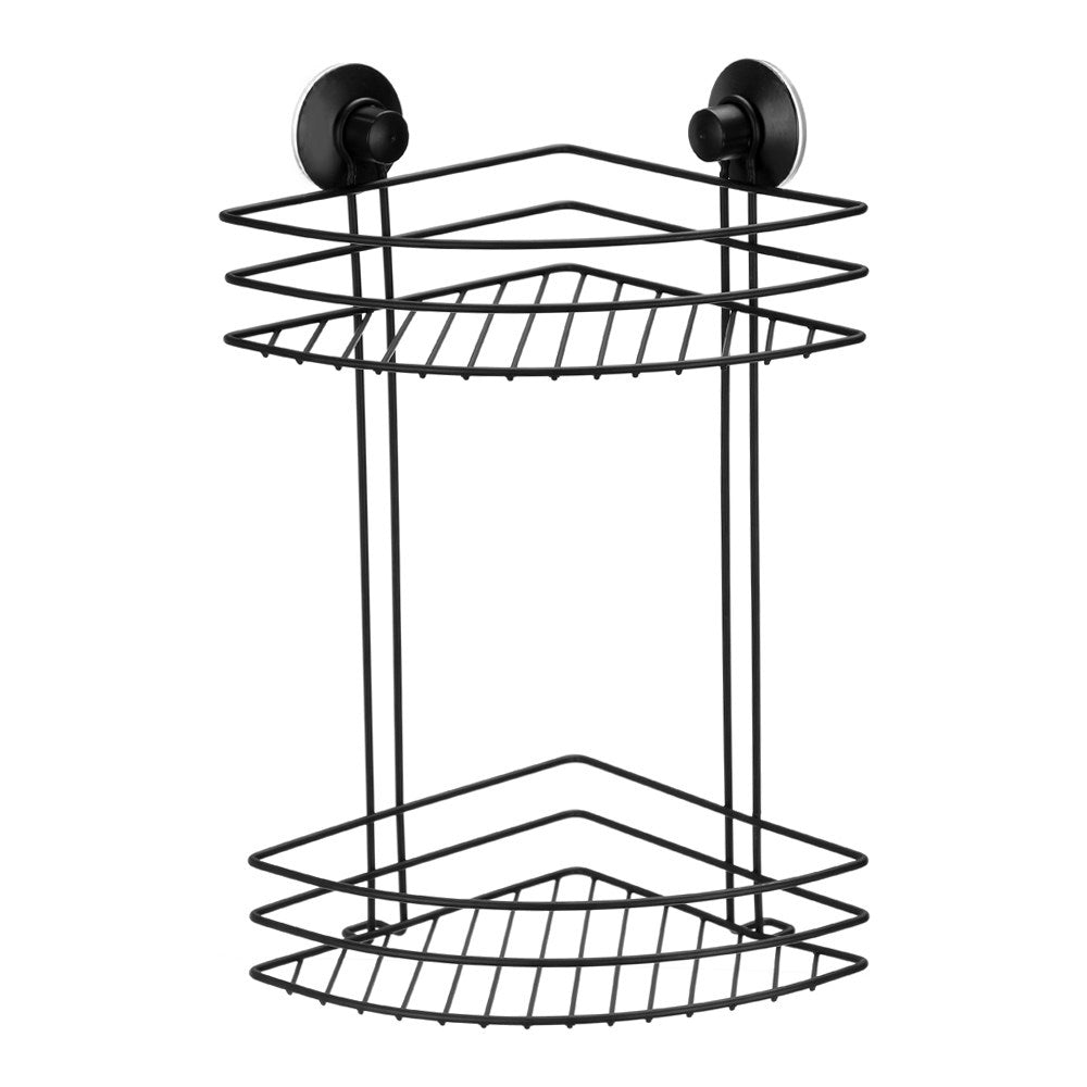 80559-boxsweden-19-x-38-5cm-suction-2-tier-corner-caddy-black