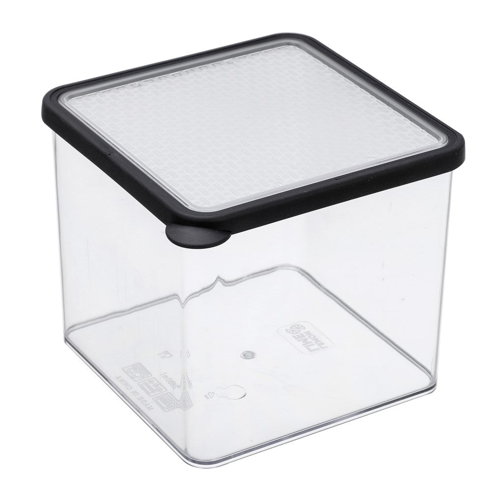 80818-bk-lemon-lime-2-65l-square-crisp-food-storer-black