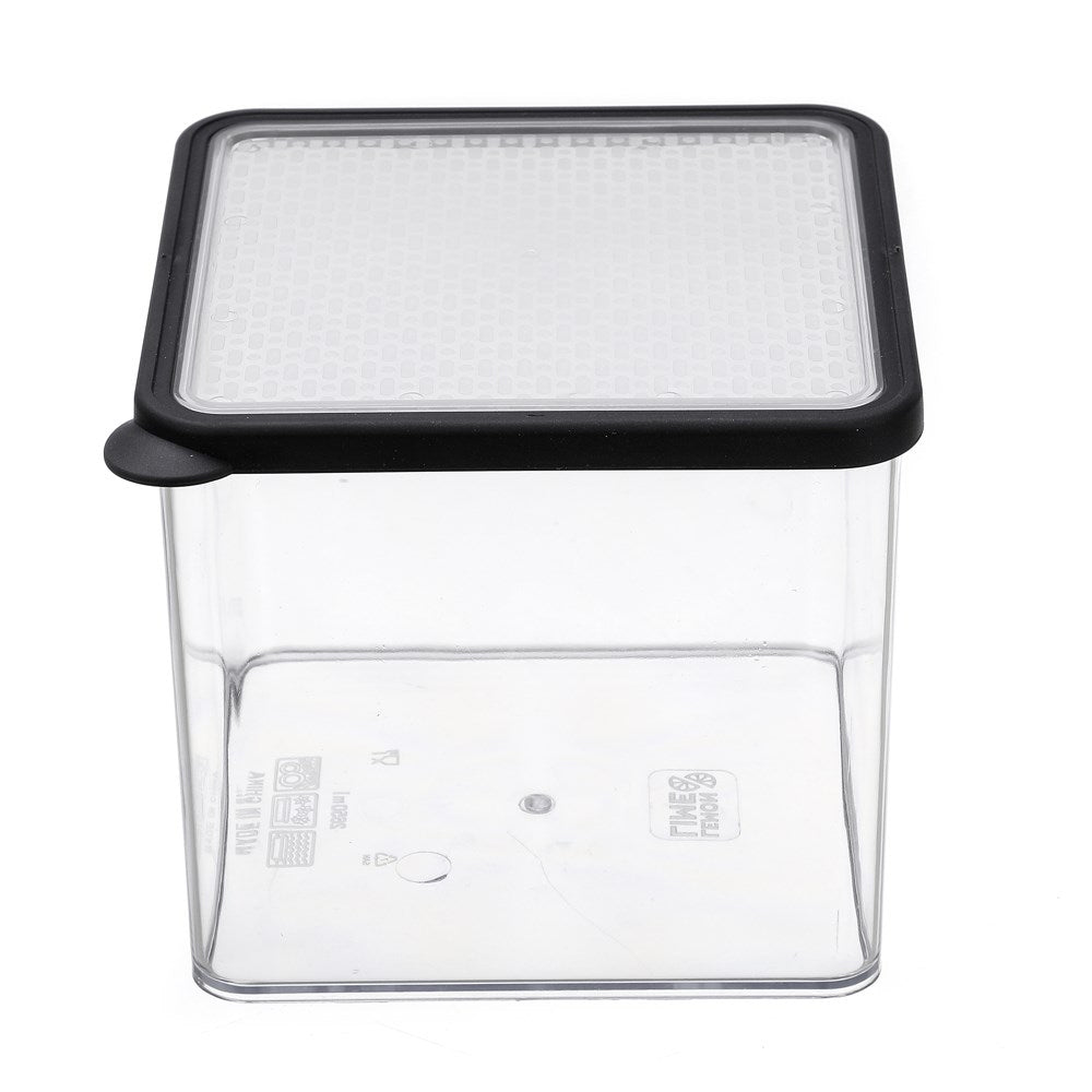 80818-bk-lemon-lime-2-65l-square-crisp-food-storer-black