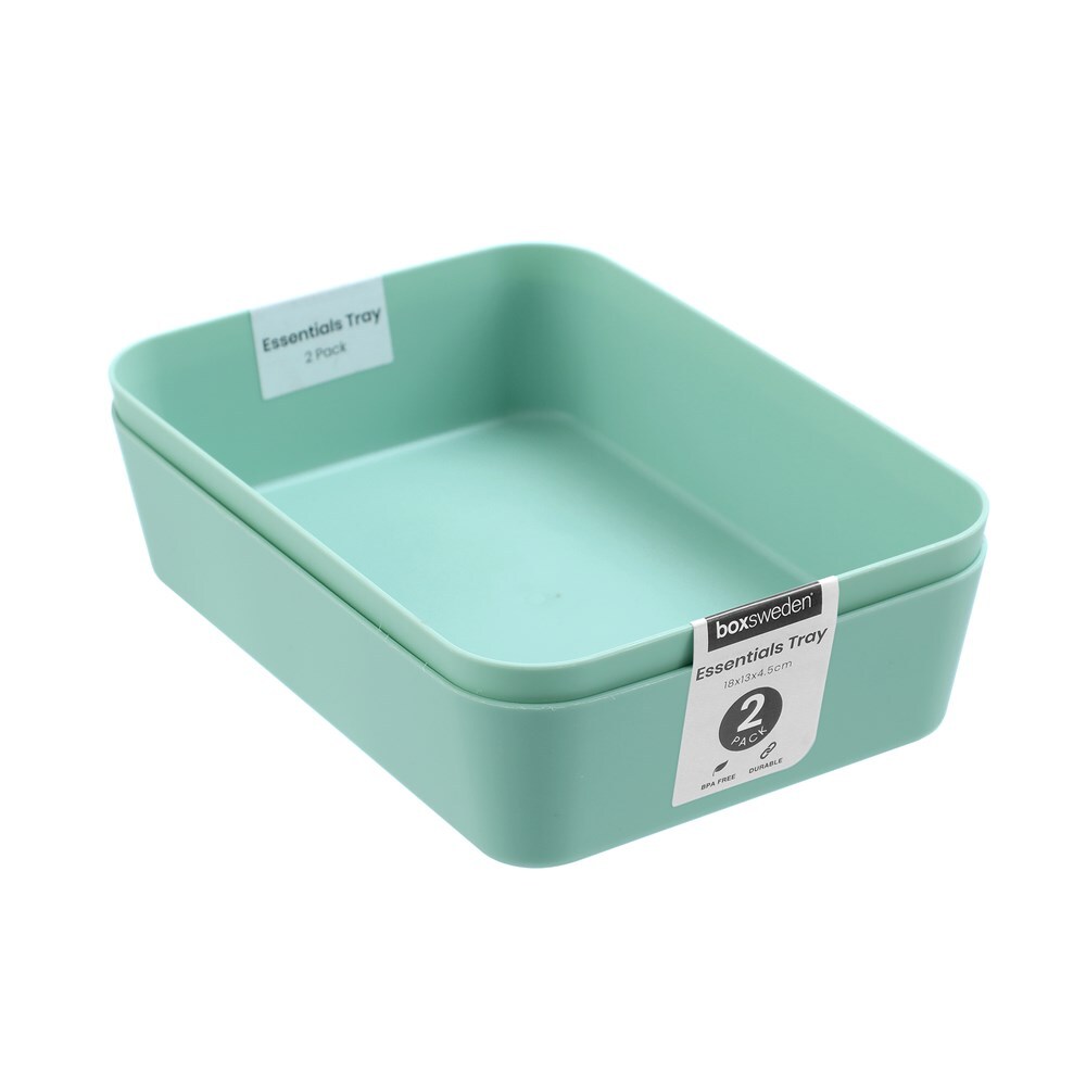 80917-2pk-boxsweden-essentials-storage-tray-18x13x4-5cm-assorted