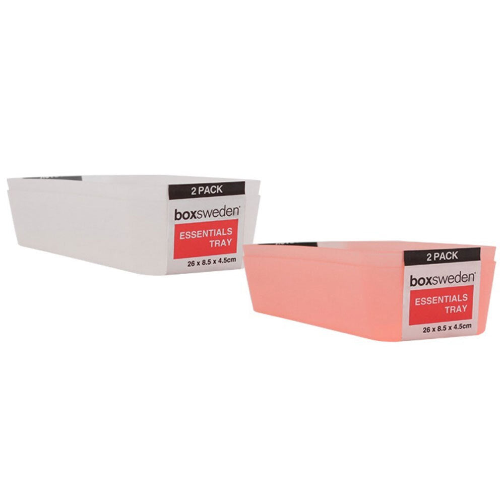 80924-2pk-boxsweden-essentials-storage-tray-26x8-5x4-5cm-assorted
