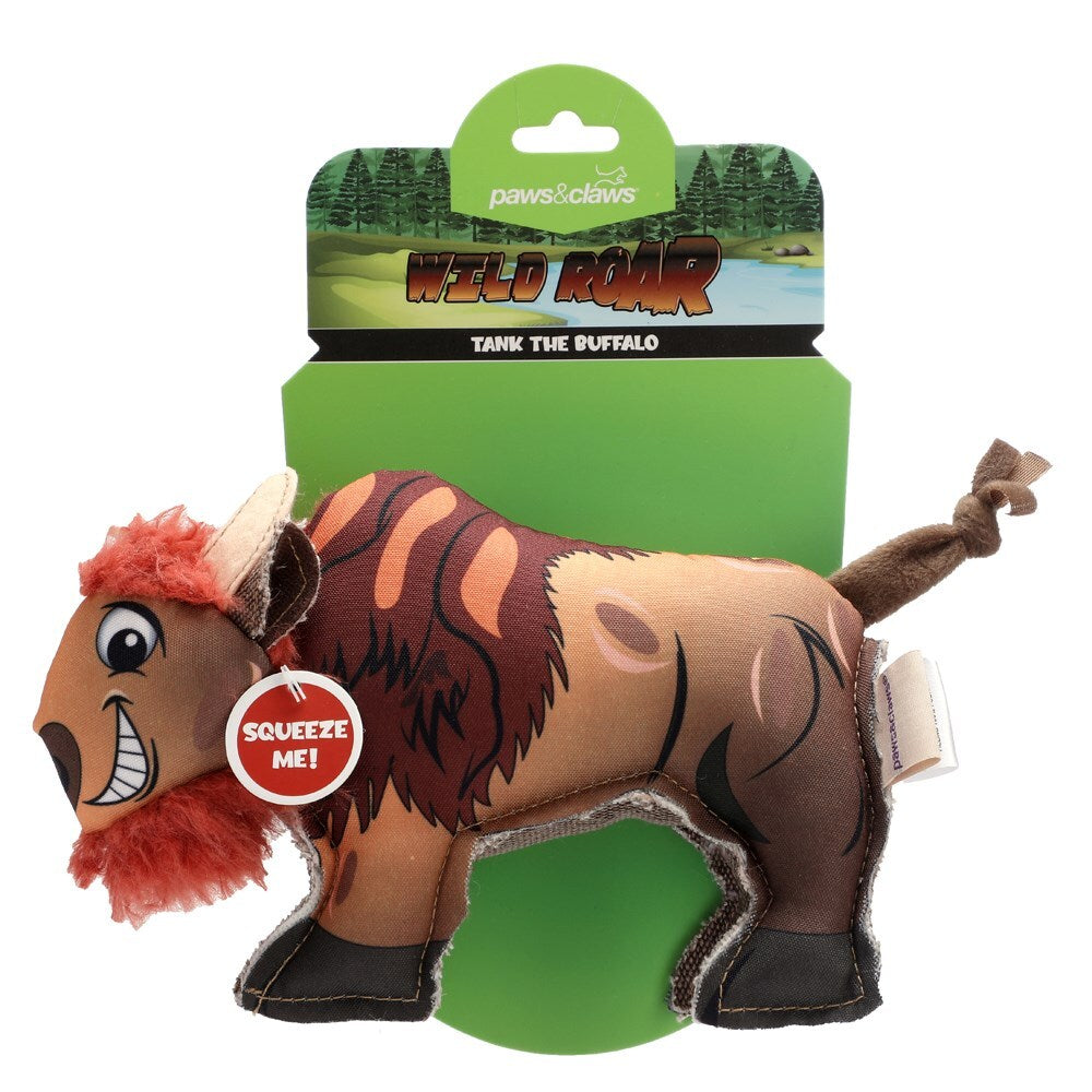 81471-paws-claws-26cm-wild-roar-animalz-oxford-dog-pet-toy-assorted