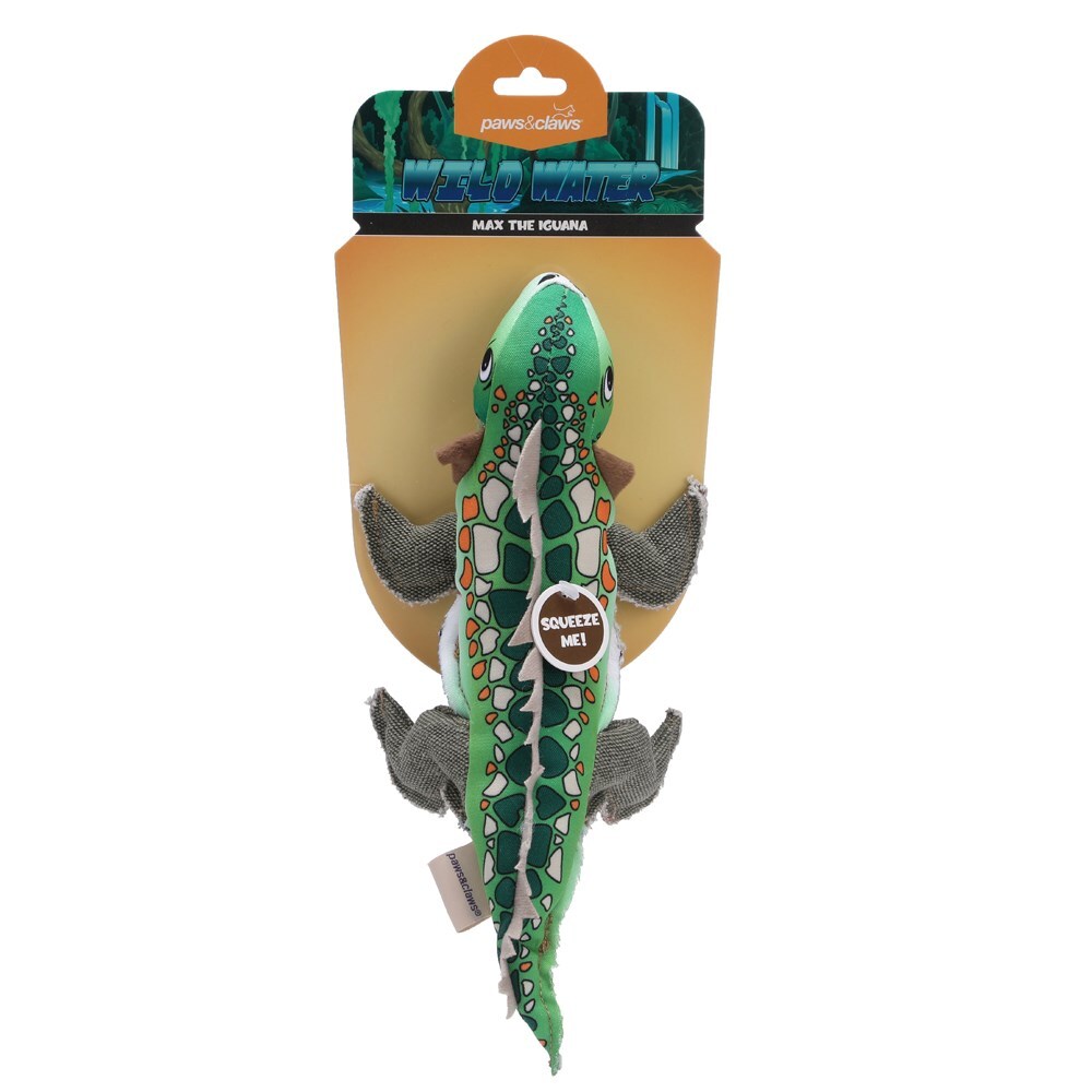 81556-paws-claws-33cm-wild-water-animalz-dog-pet-toy-assorted