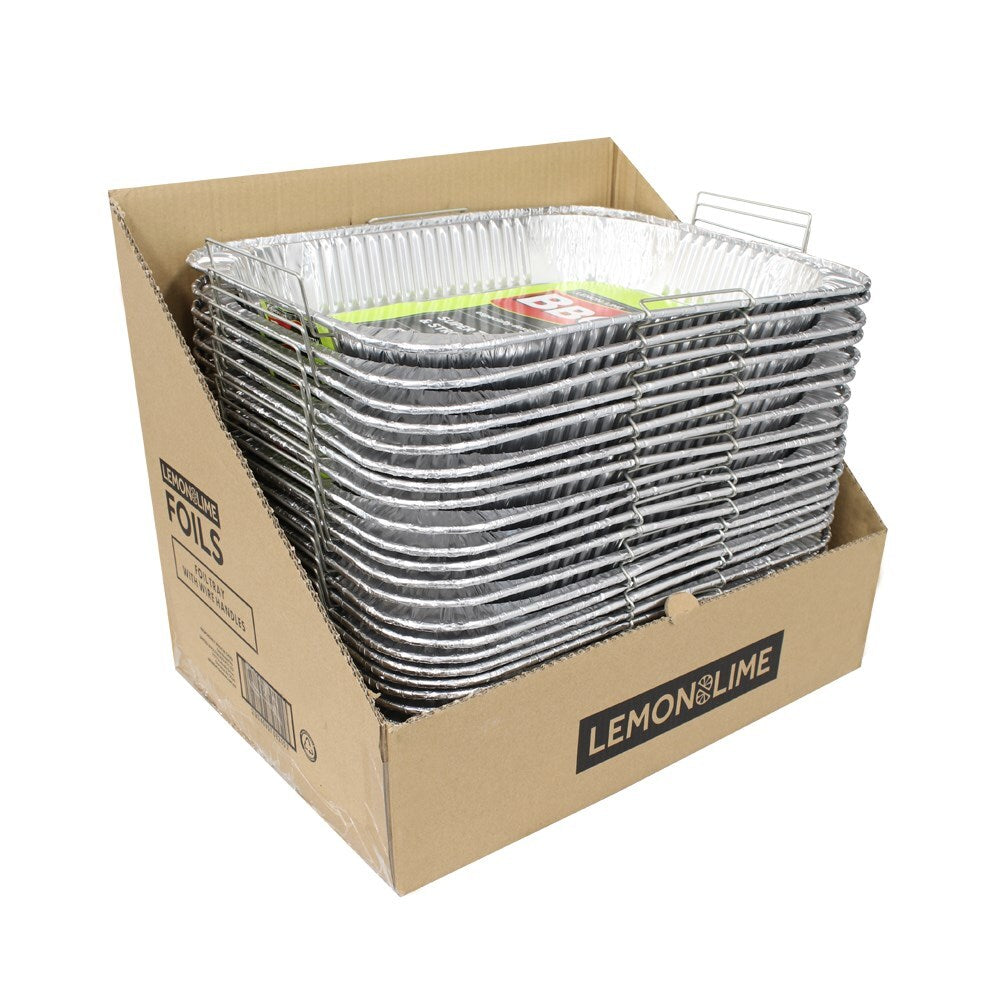 82553-lemon-lime-foil-tray-w-wire-handles-45-5x34x6-5cm-shelf-ready-pdq