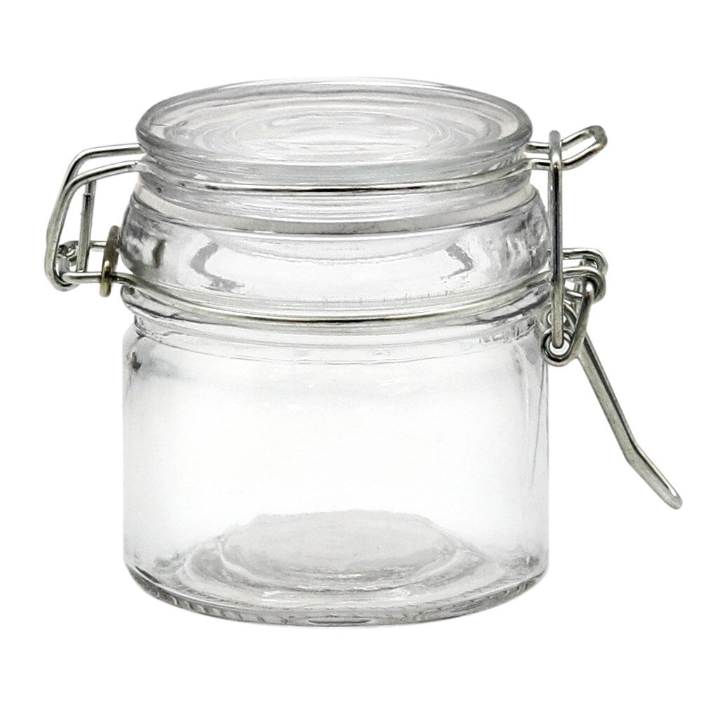 83239-lemon-lime-fresco-7cm-100ml-glass-clip-jar-clear