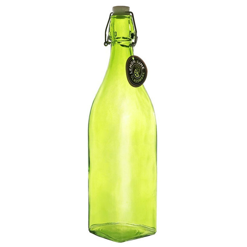 83369-lemon-lime-glass-water-bottle-1l-coloured-32-5cmx8cm-assorted