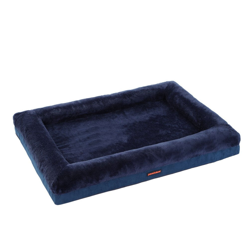 83703-paws-claws-winston-orthopaedic-foam-walled-bed-large-navy