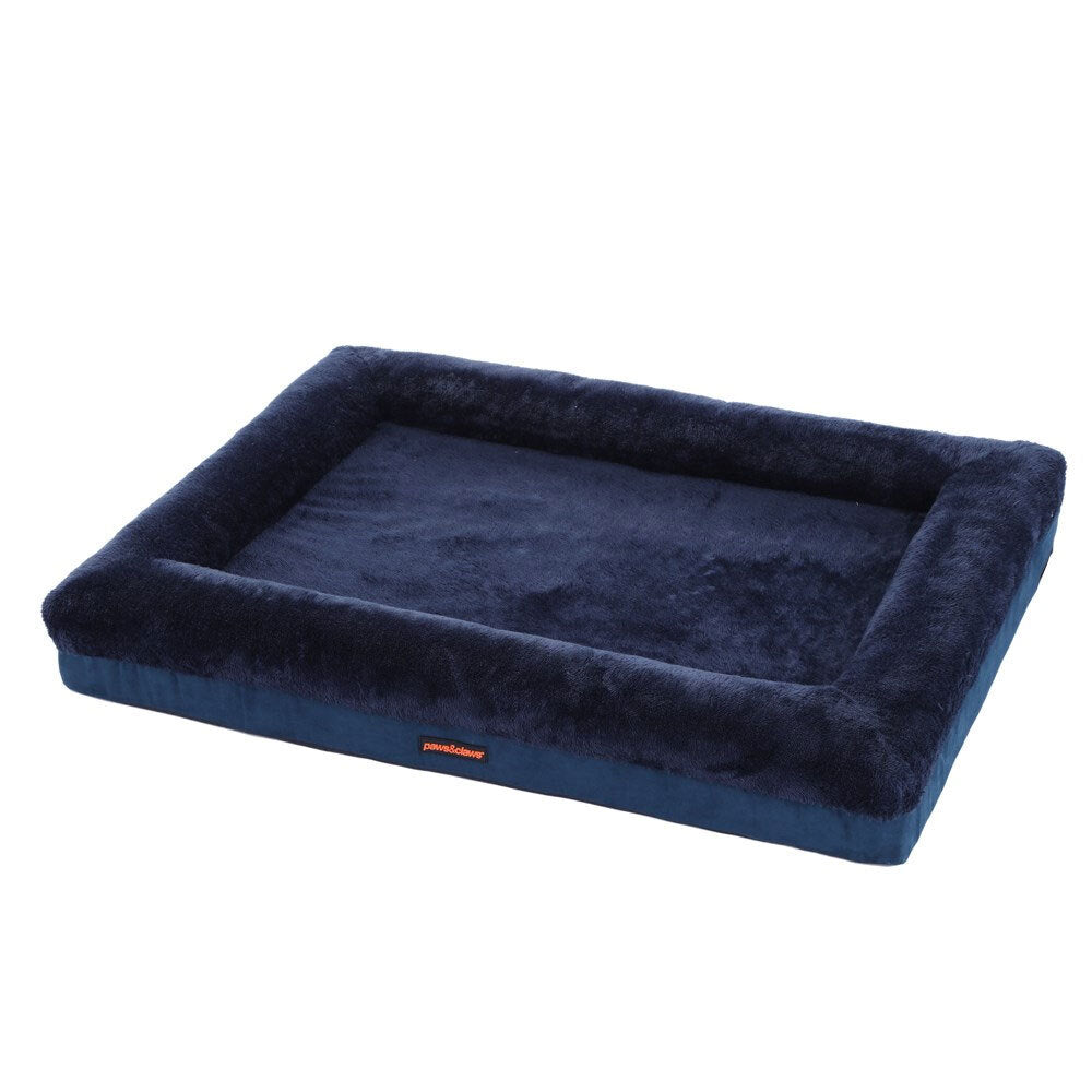 83703-paws-claws-winston-orthopaedic-foam-walled-bed-large-navy