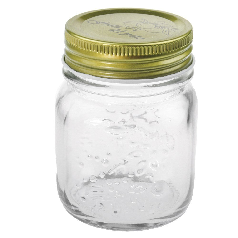 84106-18pk-lemon-lime-roma-200ml-8cm-glass-conserve-jar-w-gold-lid-clear