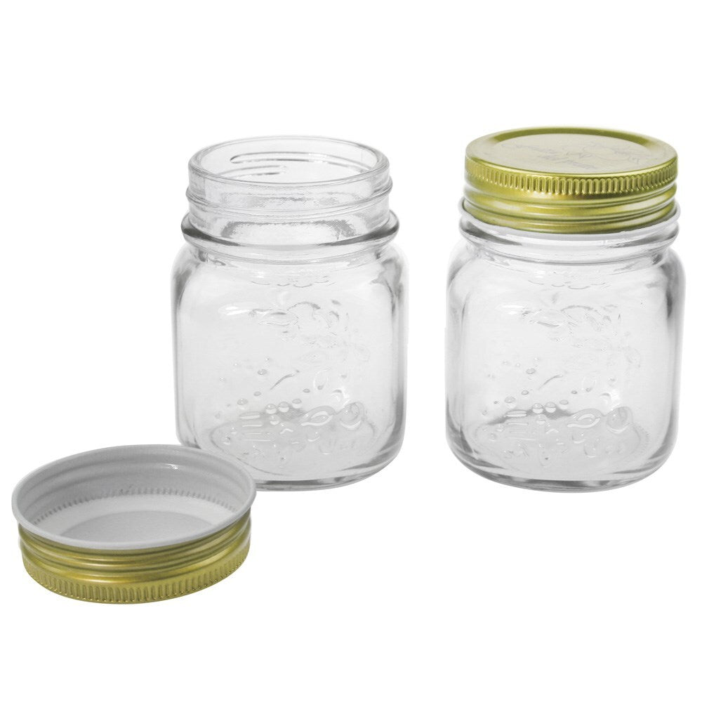 84106-18pk-lemon-lime-roma-200ml-8cm-glass-conserve-jar-w-gold-lid-clear